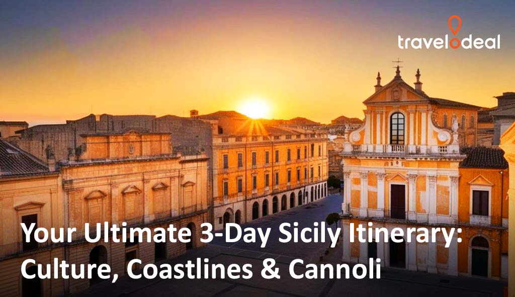 Your Ultimate 3-Day Sicily Itinerary: Culture, Coastlines & Cannoli