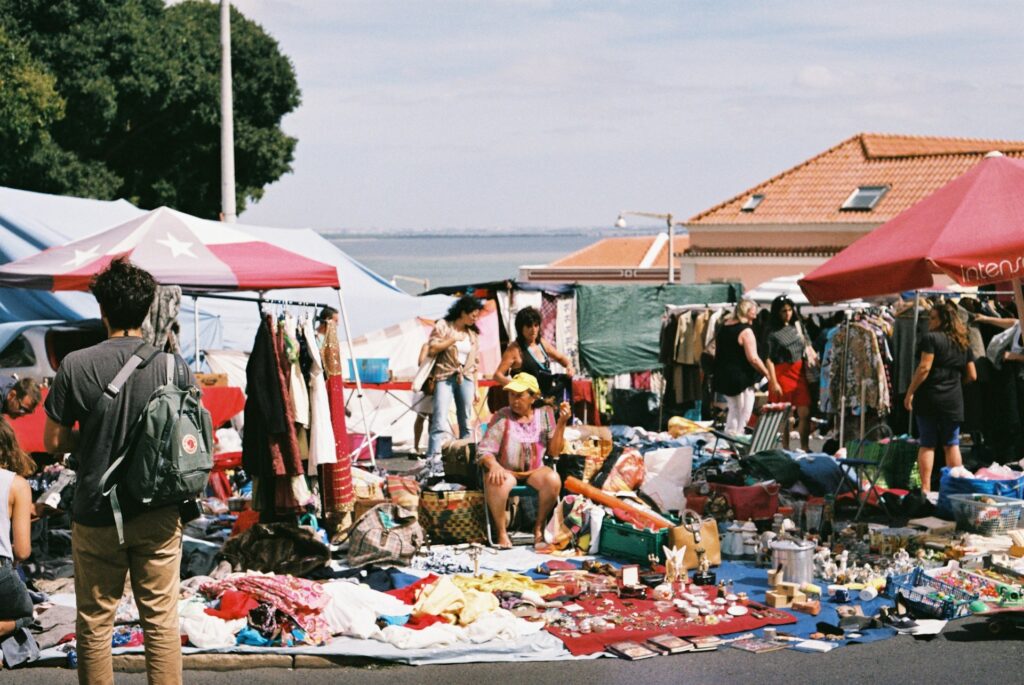 Shopping at the Markets