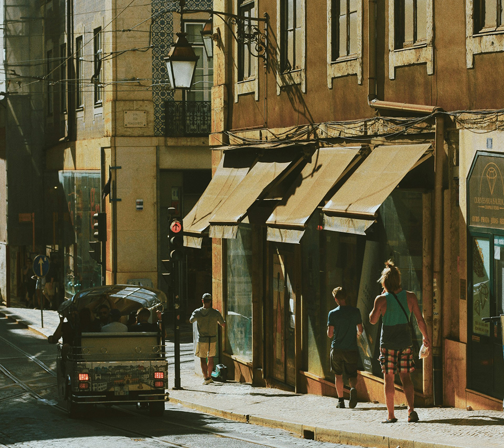 Exploring City With A Walk